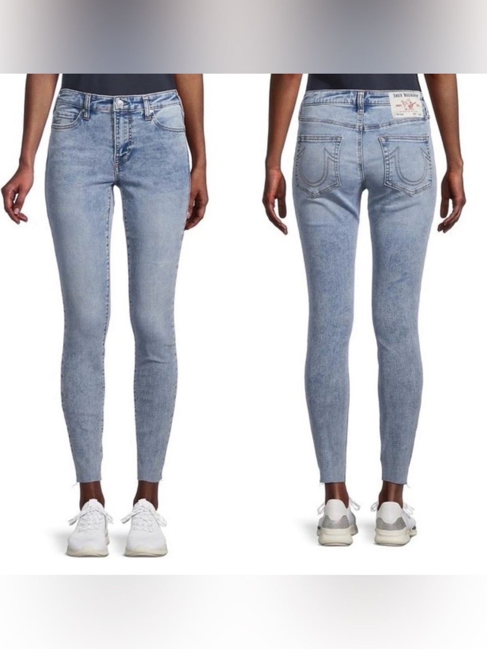 True Religion Jennie Curvy High Rise Skinny Jeans